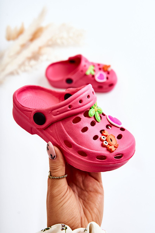 Children's Foam Slippers Crocs Pink Sailor