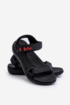 Sandały Sportowe Męskie Czarne Lee Cooper LCW-24-34-2620