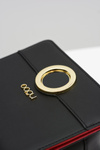 Nobo Women's Small Black Handbag Letter Bag