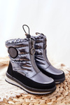 Woolen Insulated Snow boots Grey Lucia