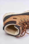 Ocieplane Męskie Buty Trekkingowe Brązowe Lee Cooper LCJ-24-03-3035M