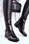 Women’s Leather Boots Black Nicole 2591