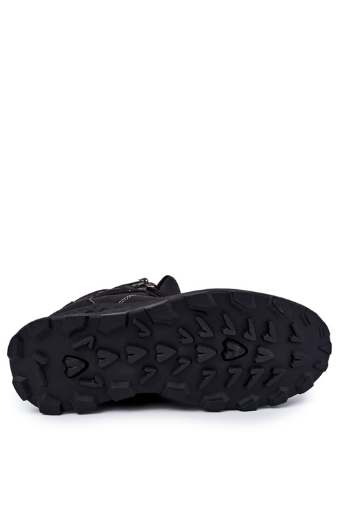 Men's Warm Boots Trappers Black Allan