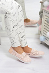 Lace Women's Ballerinas Little Sugar Powder Pink