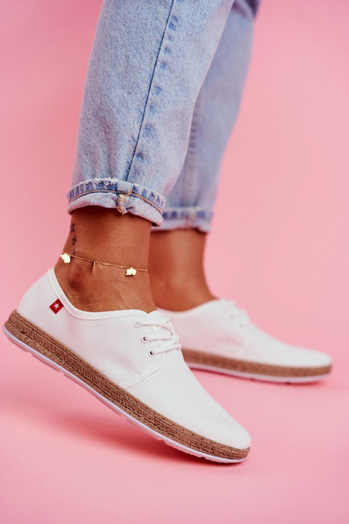 Women's Espadrilles Big Star White FF276043
