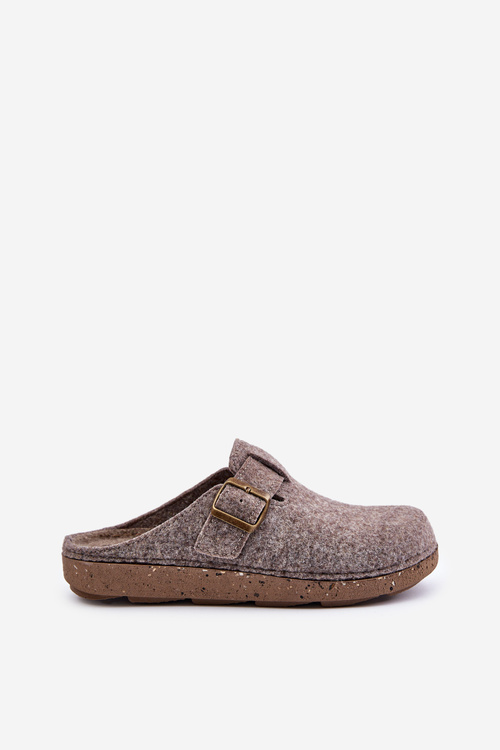 Men's Slippers With Buckle Preventive Slippers Inblu Beige MT000012