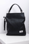 Women's Large Black Classic Handbag