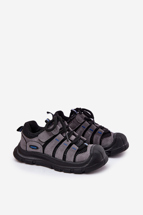 Boys Sports Trekking Shoes Black Falenisa