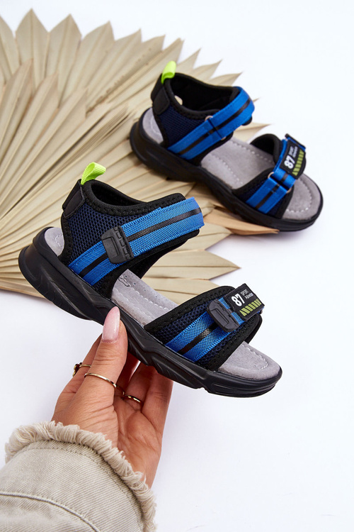 Light Velcro Children's Sandals Blue Brando