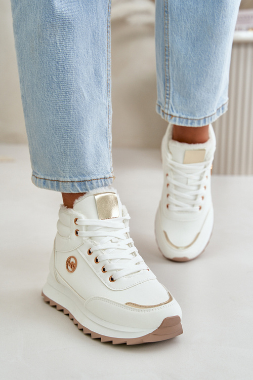 Boots Women's Sports Shoes Insulated On Platform White Ariatte