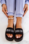 Rubber Slippers Big Star JJ274A263 Black