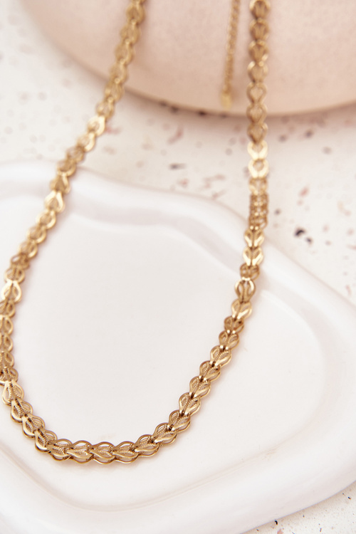 Gold Surgical Steel Necklace