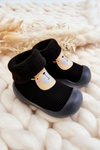 Children's slippers Niechodki Befado 002P023 Black