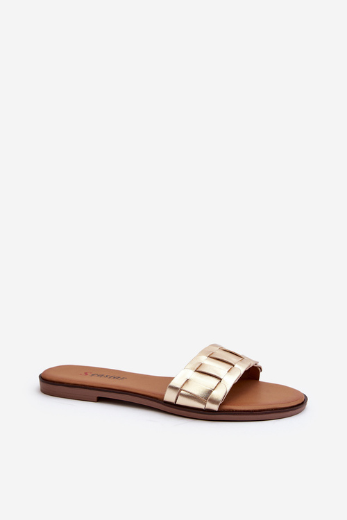 Women's Classic Flat Sandals Gold Namrita