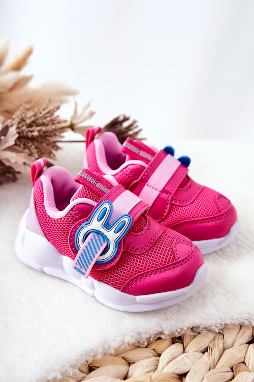 Dziecięce Sportowe Buty Na Rzep Befado 516P089 Różowe