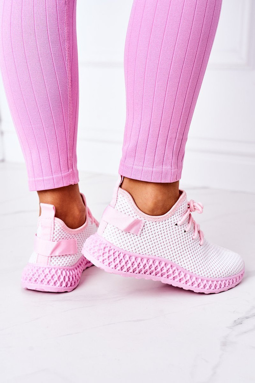 Women's Slip-on Sneakers Light Pink Run Away