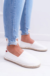 Espadryle Pleciona Podeszwa Big Star Białe DD274A148