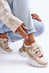 Sport Shoes with Massive Sole Beige Corena