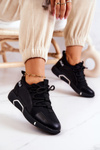 Sport Shoes Sneakers Slip On Black Marvene