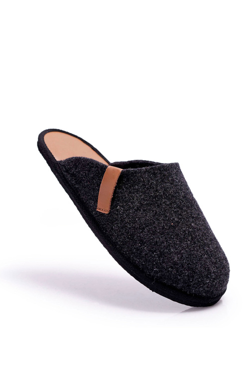 Men's Household Flippers Panto Fino II167009 Black/Brown