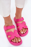 Women's Rubber Slides With Strap Fuchsia Tavirae