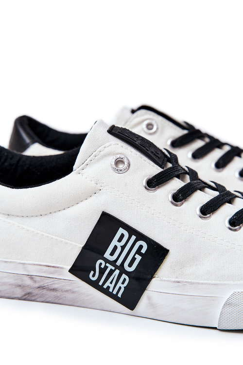 Men's Sneakers BIG STAR JJ174248 White and Black