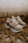 Dziecięce Sportowe Buty Sneakersy Beżowe Rommie