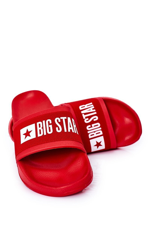 Męskie Klapki Big Star HH174832 Czerwone