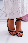 Women's Panther Stiletto Sandals Dolimo
