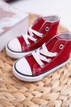 Kids High Sneakers Red Filemon