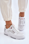 Women's Cross Jeans Low Sneakers LL2R4011C White
