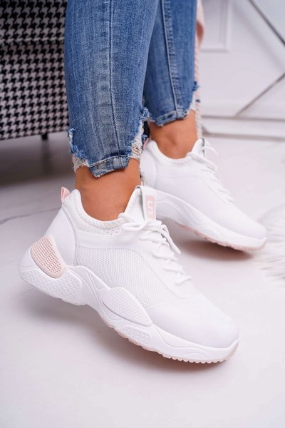 Women's Sports Shoes Brocade White Micron