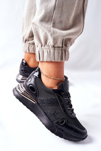 Women's Sports Shoes Black Manitoba