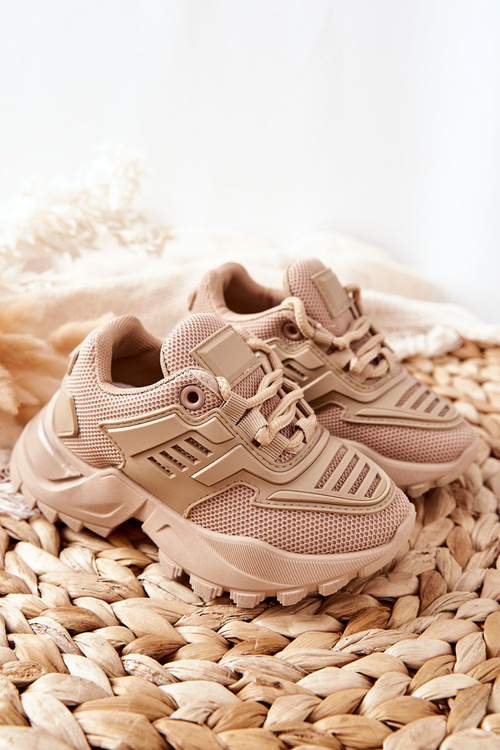 Children's Sneakers Beige Freak Out