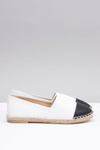 White Women's Espadrilles Black Nose Monii