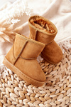 Kids' Warm-up Snow Boots Khaki Gooby