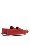 Men's GOE Red Nubuck Moccasins FF1N3055