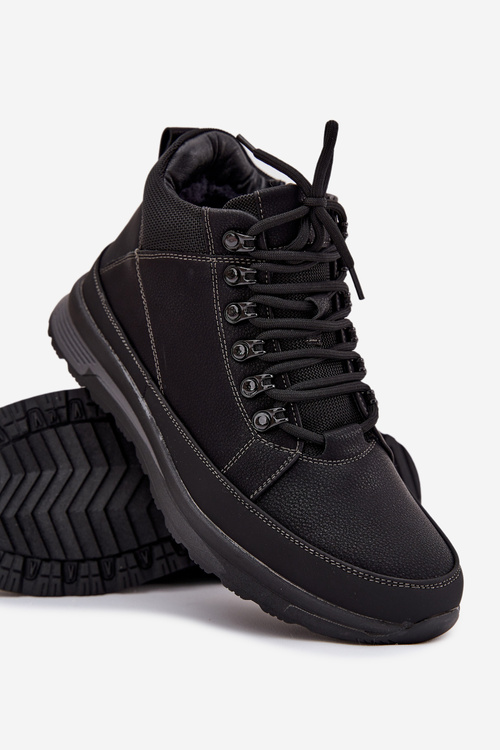 Men's Hiking Boots with Insulation Black Wivelle