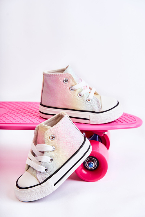 Trampki Dziecięce Wysokie Multikolor Blanka