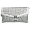 Women's Clutch Handbag Nobo Silver G1510-C022