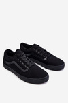 Men's Textile Warm Sneakers Black Harry