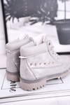 Children's Insulated Boots With Studs Silver Gonzo