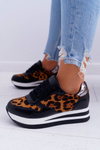 Sporty Women's Shoes Leopard Thick Sole OHH!