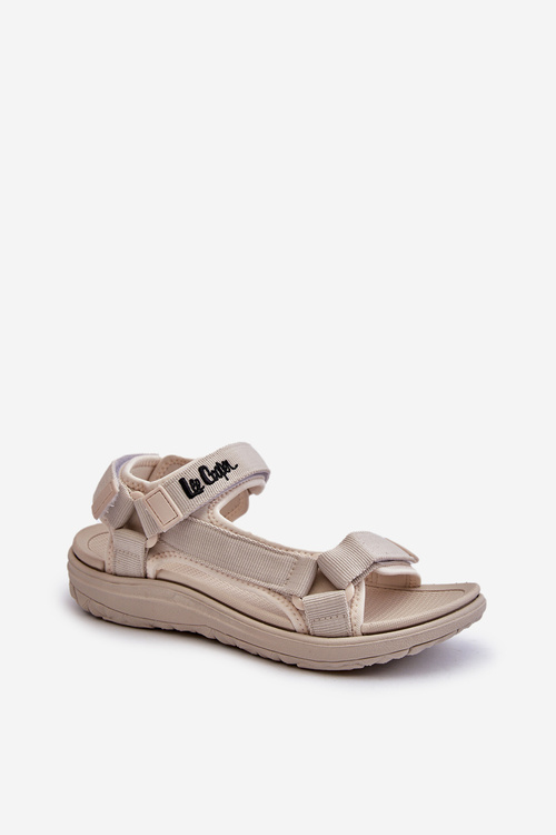 Sandały Damskie Beżowe Lee Cooper LCW-24-34-2614