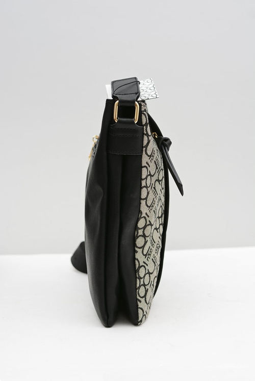 Nobo Women's Medium Black Handbag Letter Bag