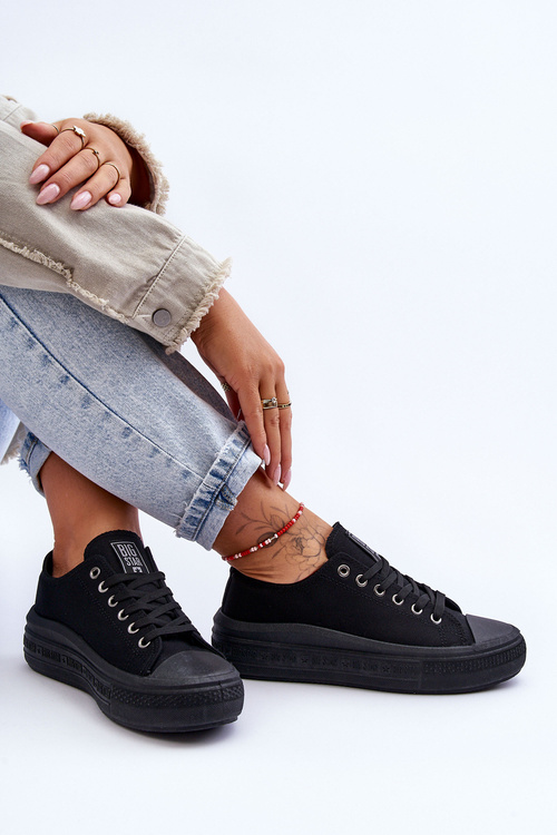 Women's Platform Sneakers Big Star LL274A176 Black