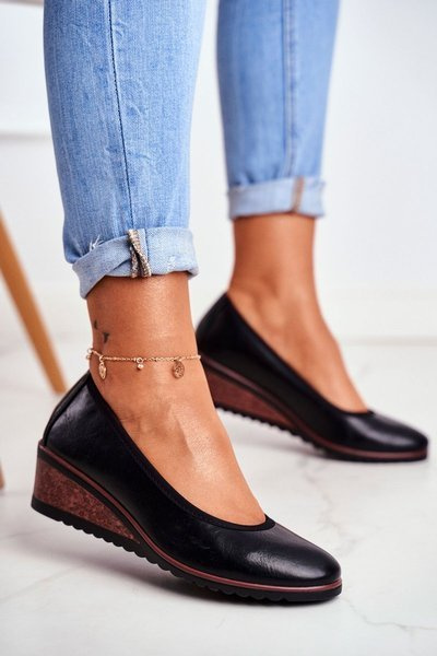 Women's Black Belli Platform Heels