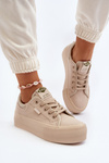 Women's Platform Sneakers Lee Cooper LCW-24-31-2181 Beige