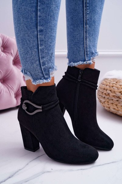 Women's Heeled Boots Suede Tola S.Barski