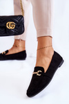 Suede Classic Loafers Black Roddie